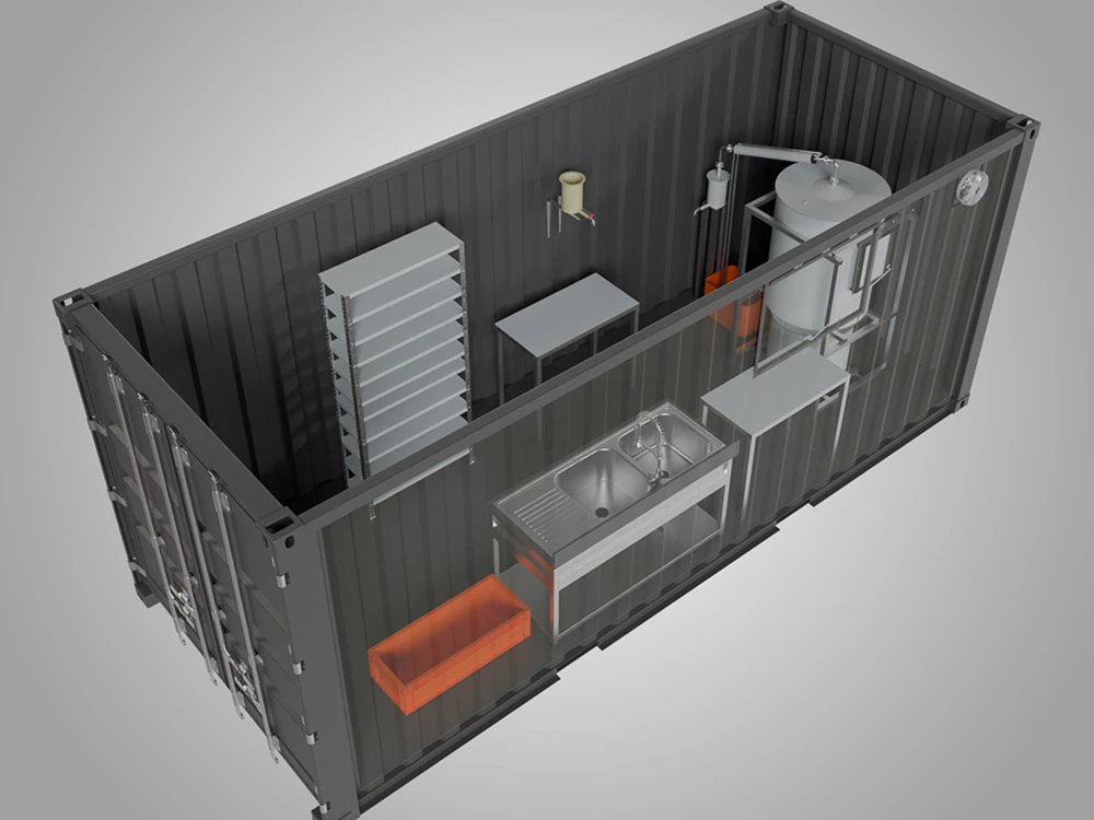 Essential Oil Modular Factory for Guaro Farms