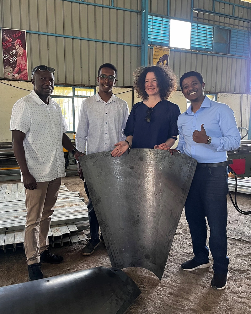 Enzirt machinery delivery and client installations