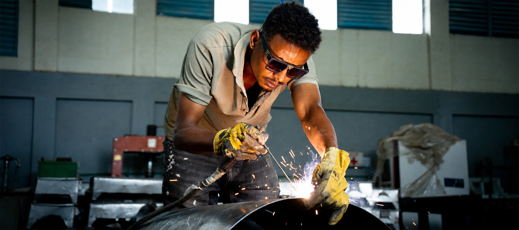 Enzirt Engineering workshop and machinery